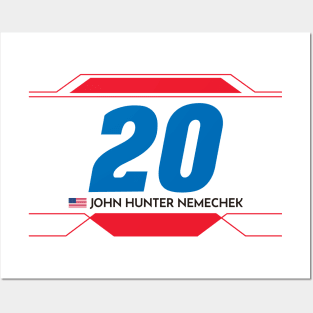 John Hunter Nemechek #20 2023 NASCAR Design Posters and Art